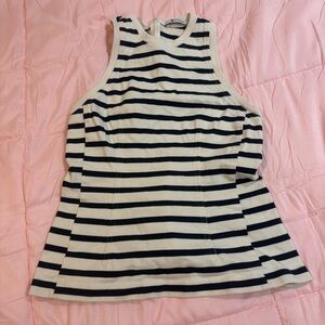 Alexander Wang sleeveless blouse with back closure, size S